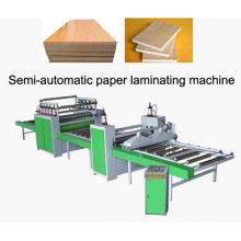 Semi-Automatic Line PVC Wood Plastic Plate Surface Laminating Machine